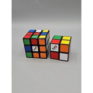 Rubiks Cube Lot 2x2 And 3x3 Original Puzzle Game Toy Authentic Collection Set 2